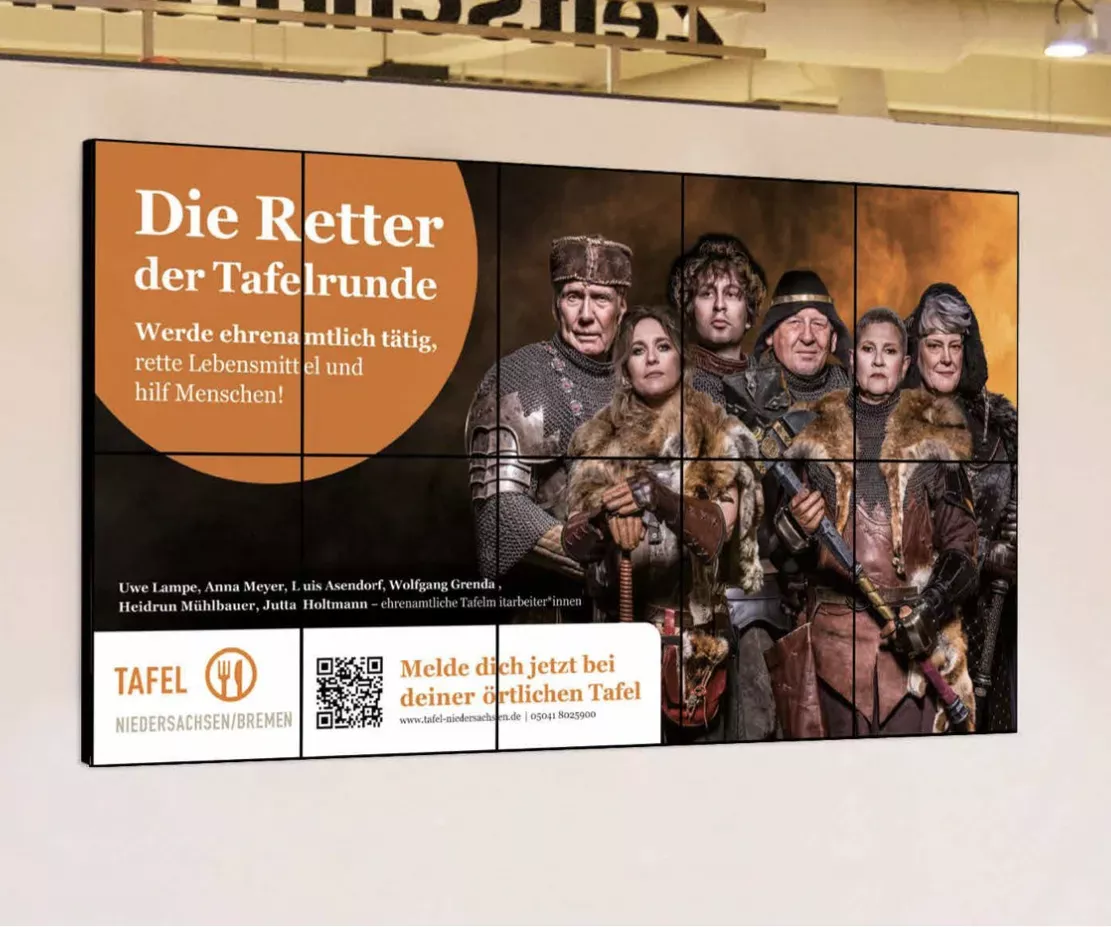Ein Plakat mit dem Motiv der